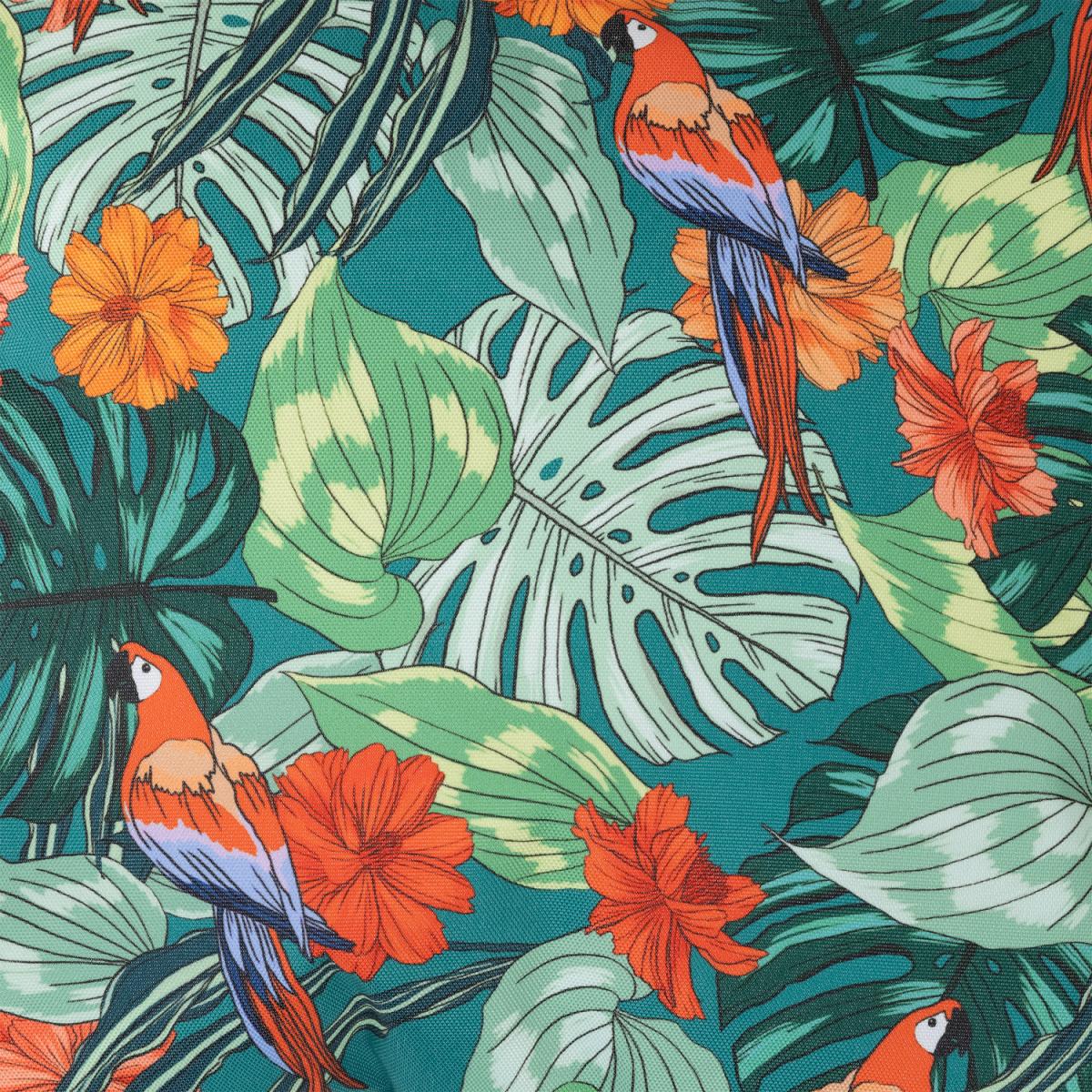 Veeva Tropical Palm Prints Outdoor Cushion - Fifth Collection (Set of 4) - White – image 2