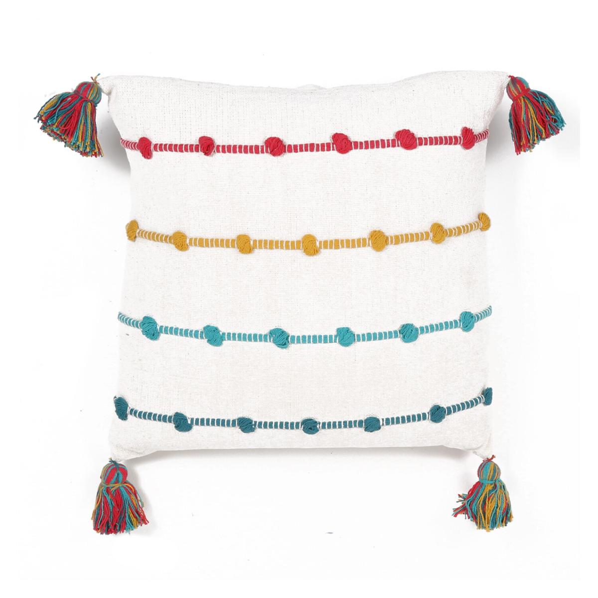Havana Woven Multicoloured Cushion - Multicoloured – image 2