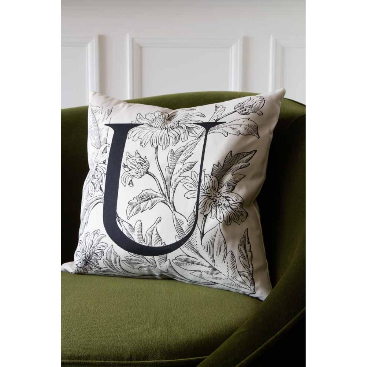 Monochrome Illustration Cushions – image 12
