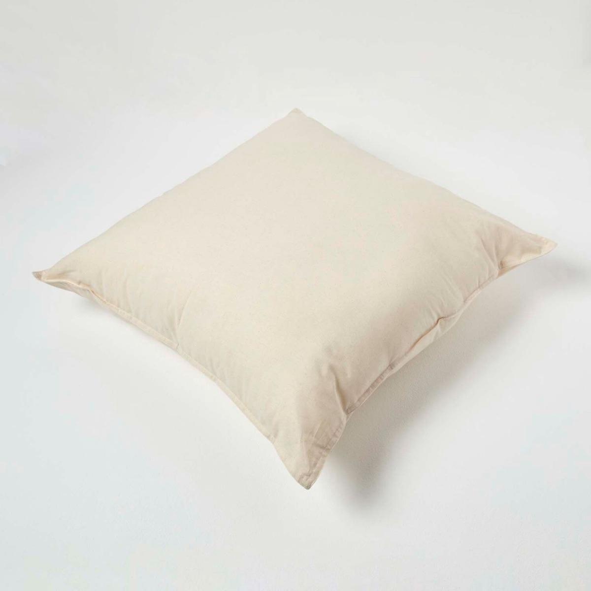 Organic Cotton Cushion Pad Insert - Neutral / 70cm – image 2