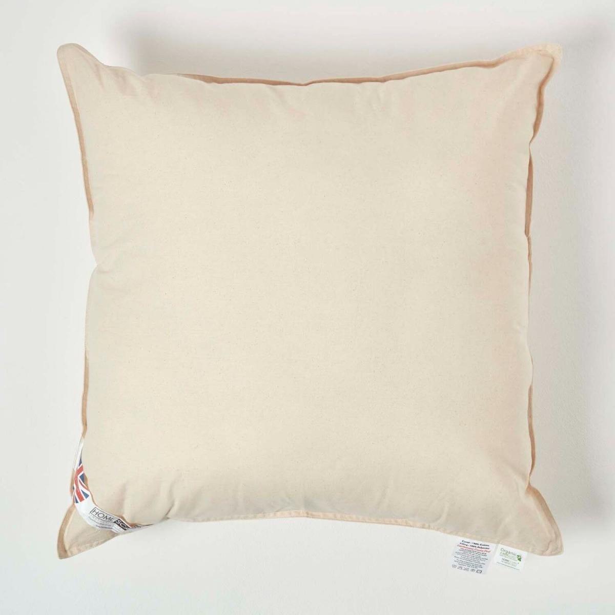Organic Cotton Cushion Pad Insert - Neutral / 70cm – image 1