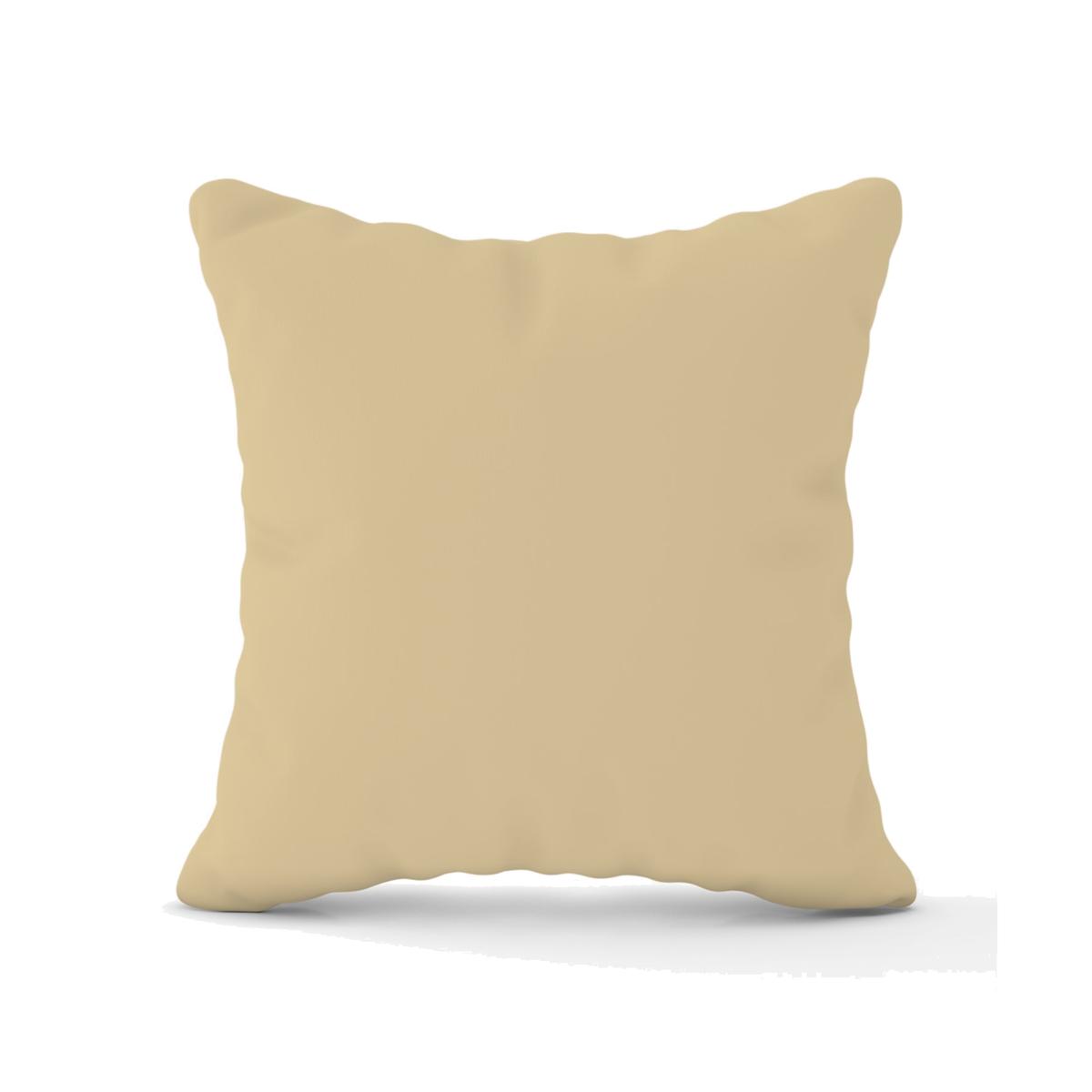 Biscuit Brown Outdoor Cushion - Brown / 45cm