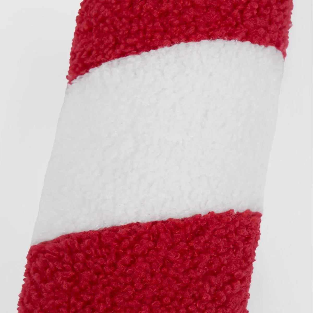 Pack of Soft Plush Christmas Candy Cane Filled Cushion - Red – image 4