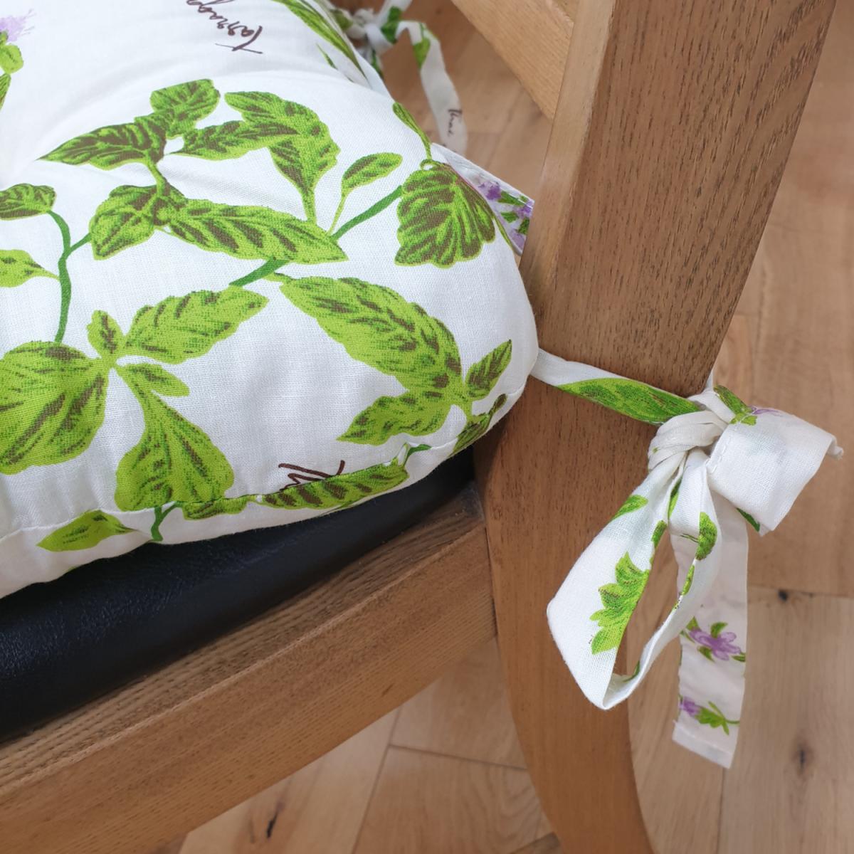 Herb Garden Seat Pad Cushion 16" - Multi – image 2