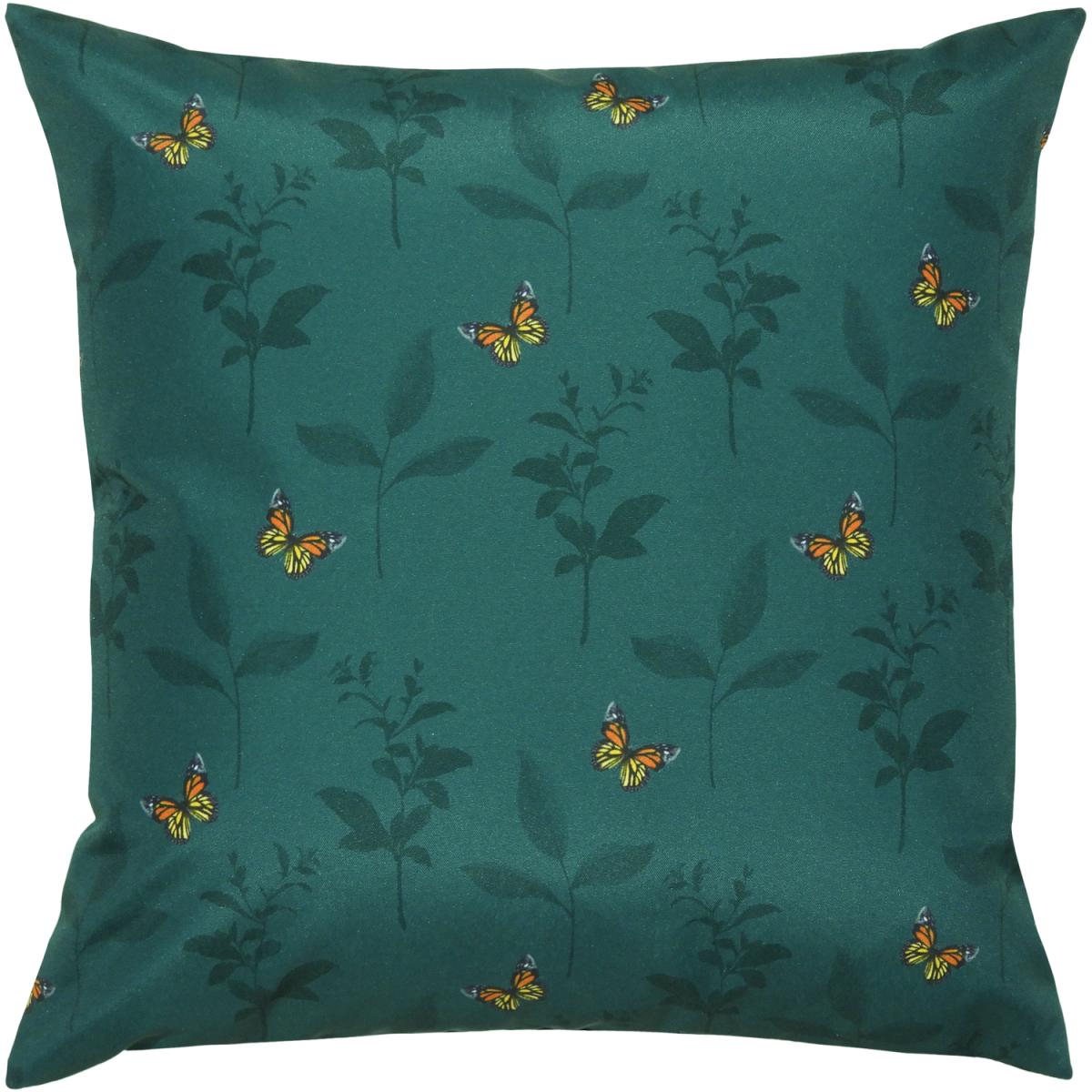 Botanical Butterfly Outdoor Cushion - Duck Egg – image 2