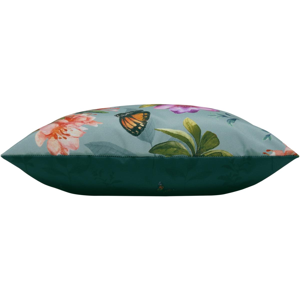 Botanical Butterfly Outdoor Cushion - Duck Egg – image 3