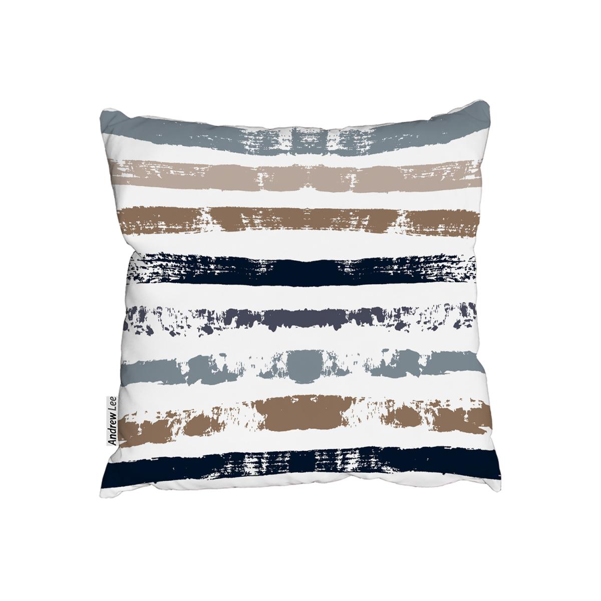 Brush Strokes Outdoor Cushion - White / 45cm – image 2