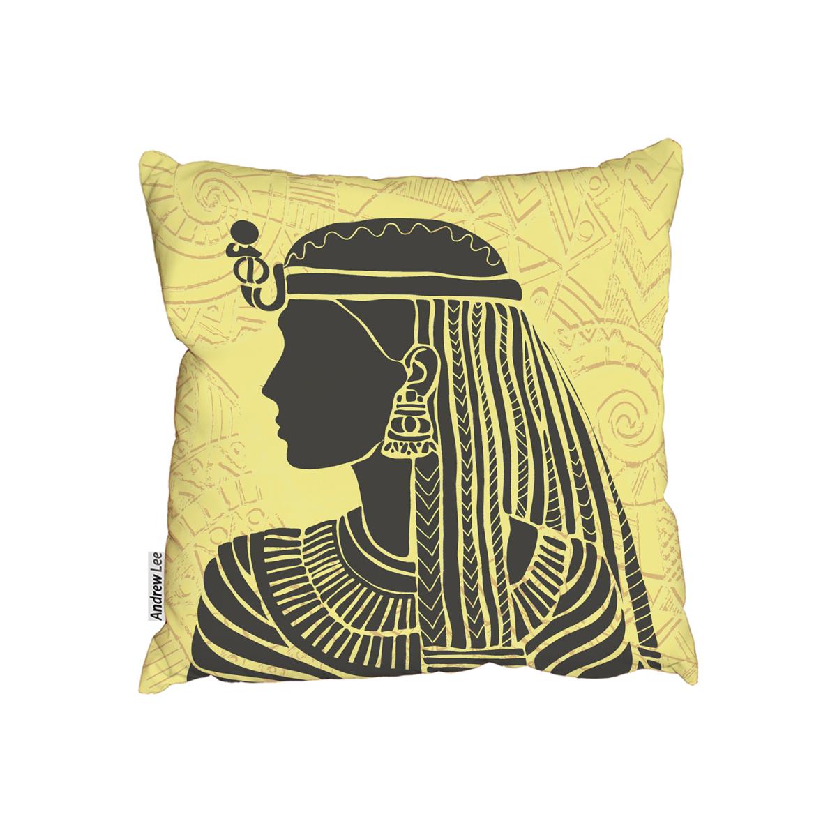 Egyptian Woman Yellow Cushion - Yellow / 45cm – image 2