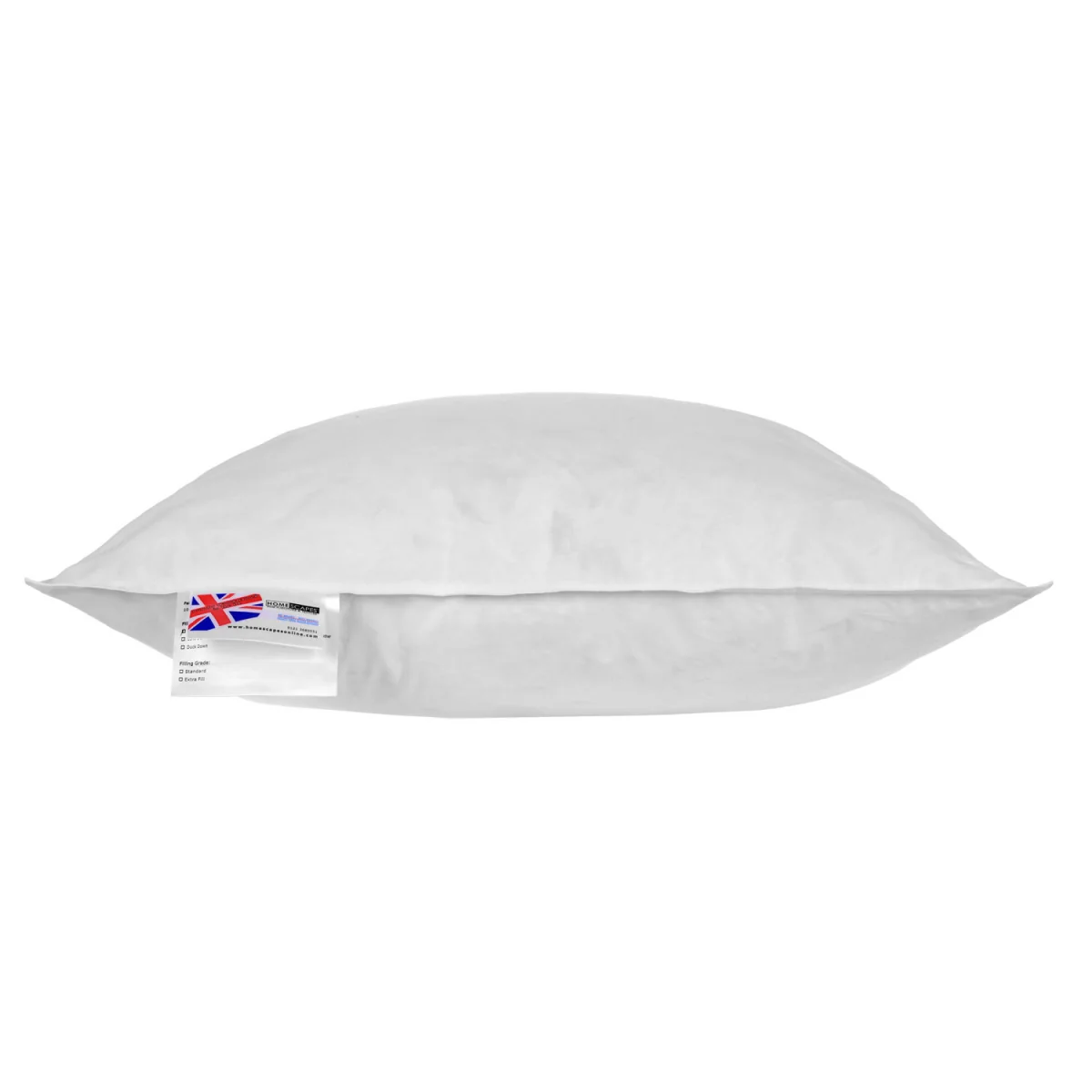 Goose Down Cushion Pad Insert - White / 80cm – image 2