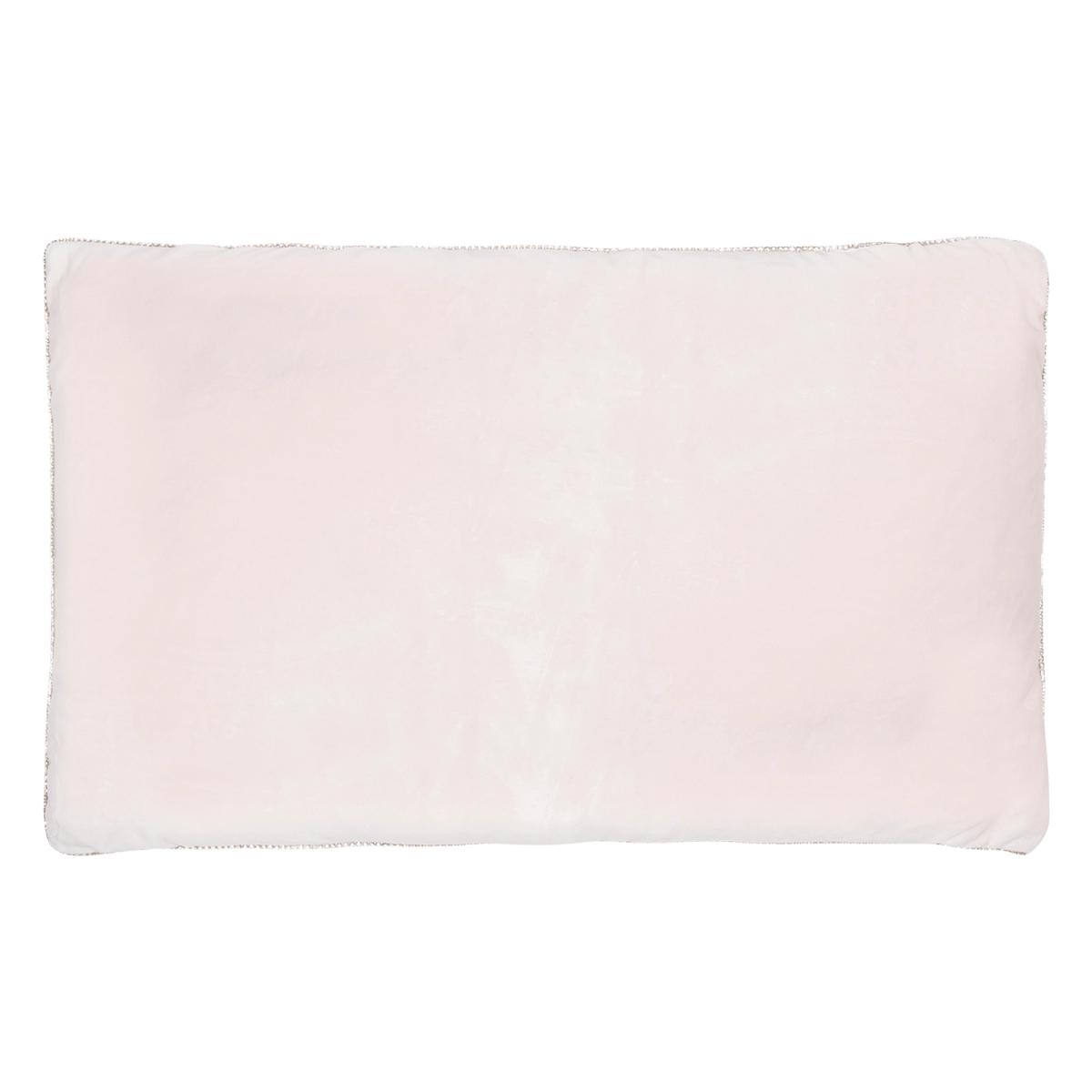 Diamante Edge Velvet Touch Cushion - Blush – image 2