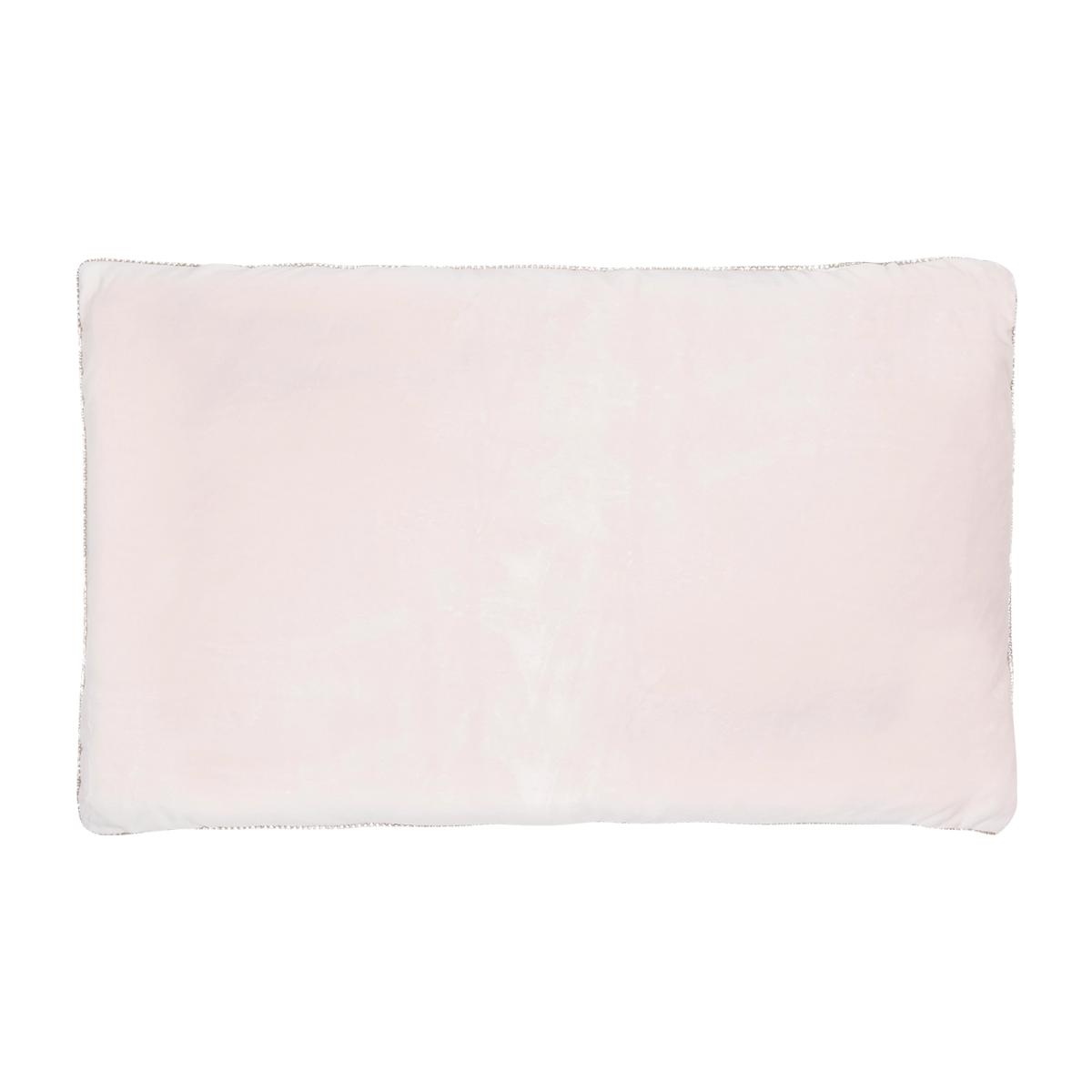 Diamante Edge Velvet Touch Cushion - Blush – image 1