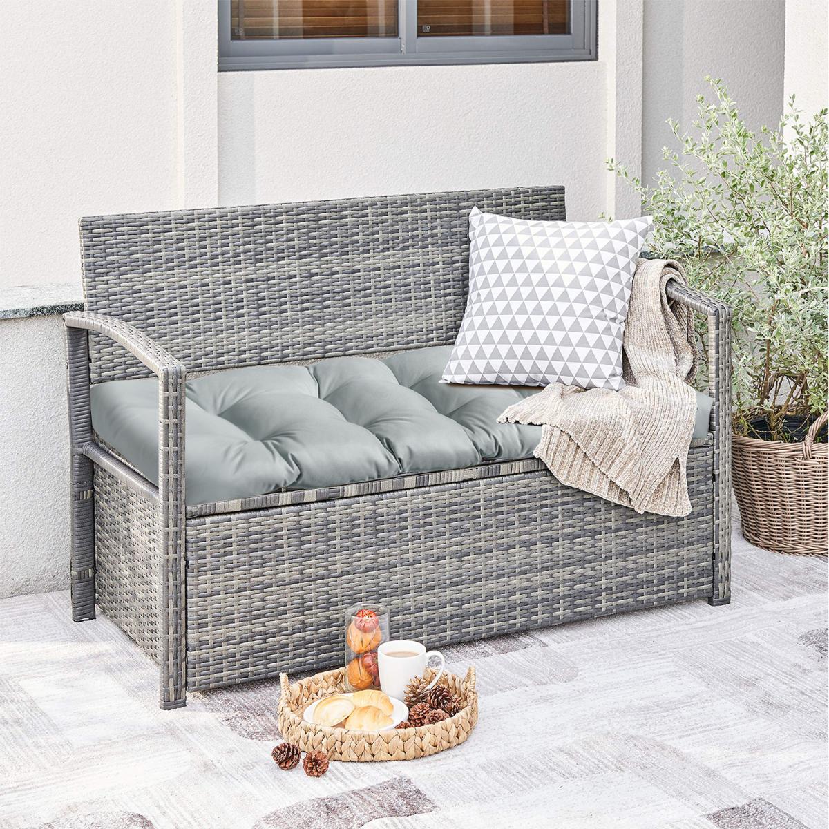 Costway Bench Cushion - Gray - Gray – image 2