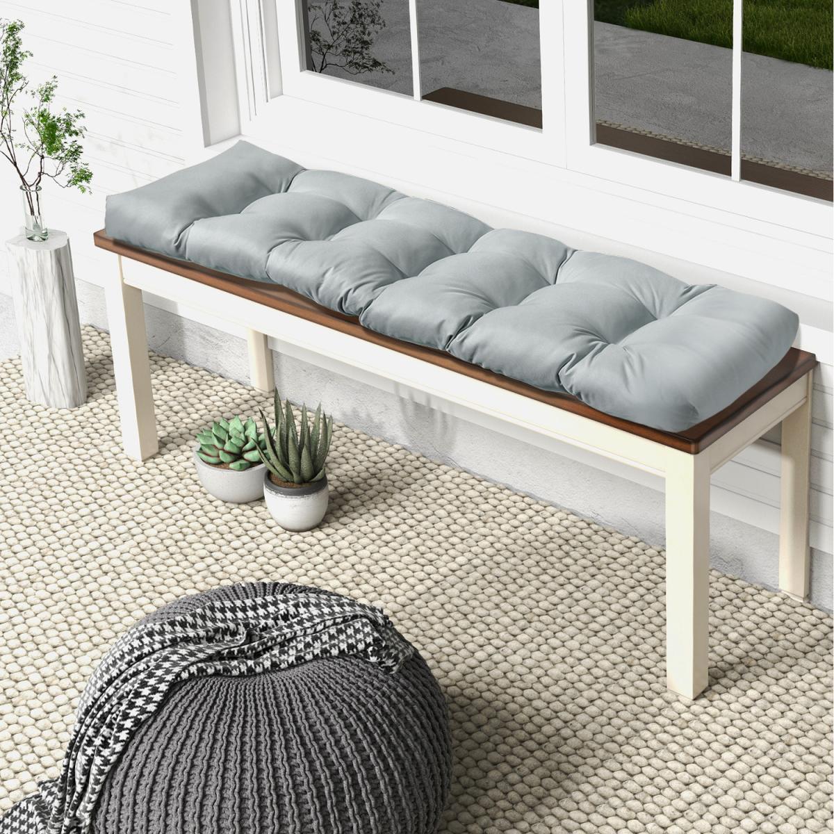 Costway Bench Cushion - Gray - Gray – image 5