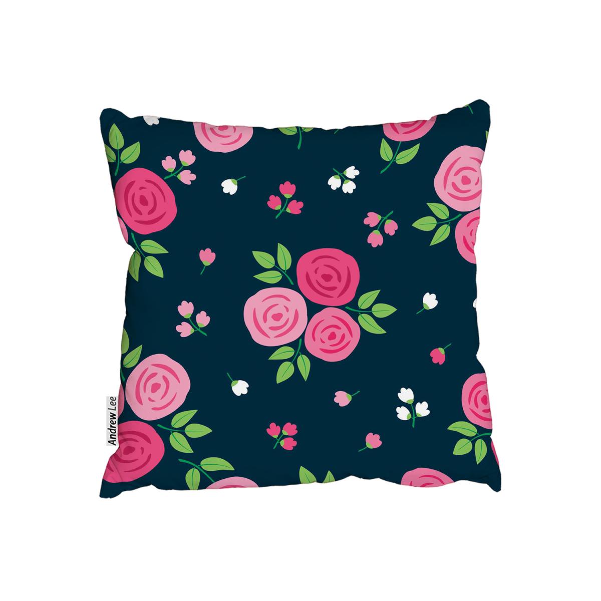 Hand Drawn Roses Cushion - Pink / 45cm – image 2