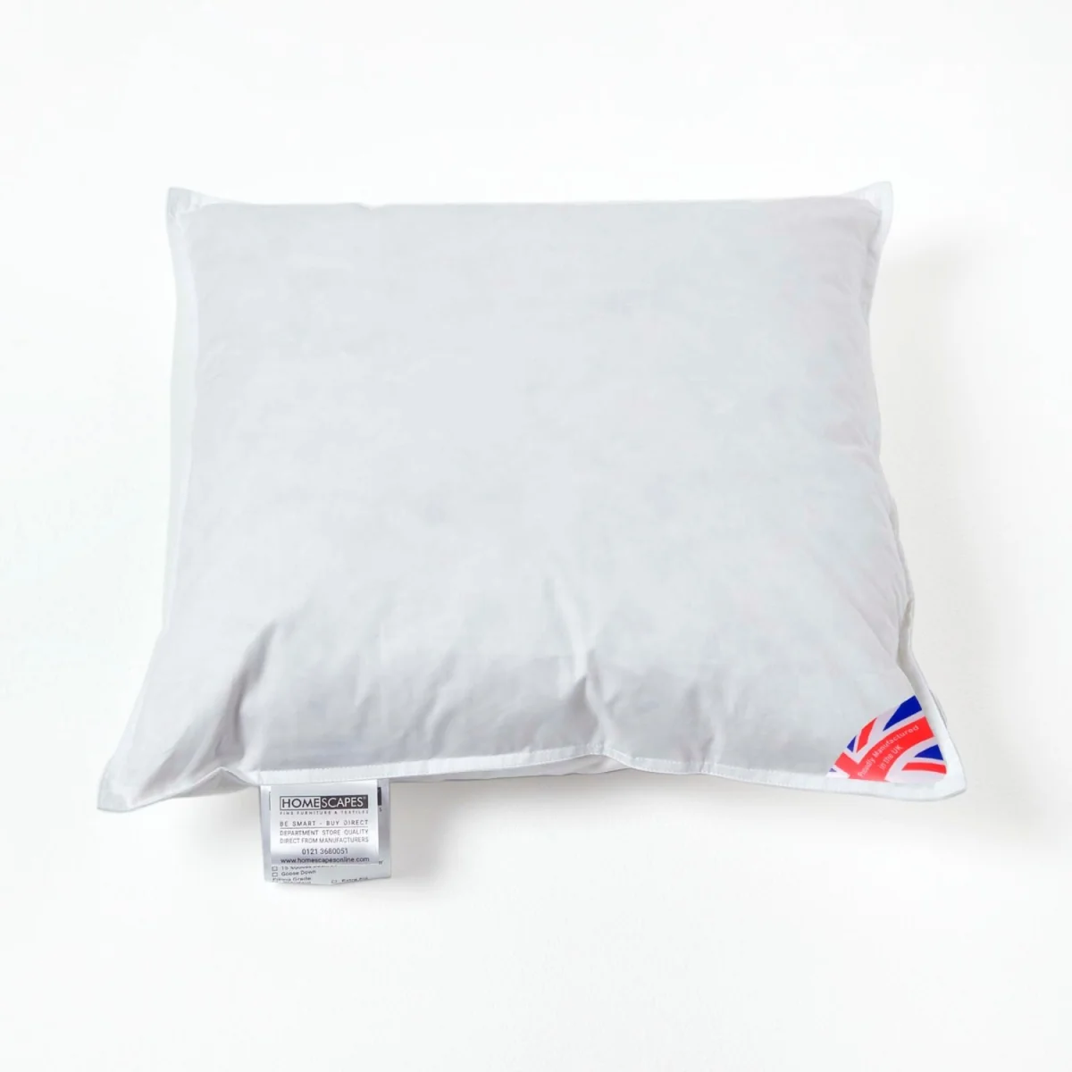 Duck Feather Cushion Pad Insert - White / 60cm – image 13