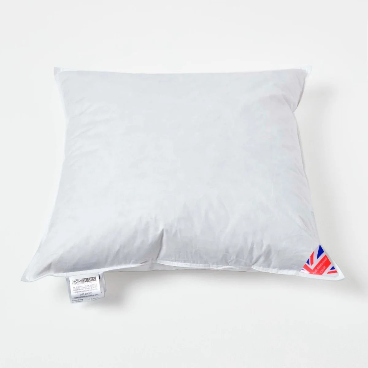 Duck Feather Cushion Pad Insert - White / 60cm – image 18