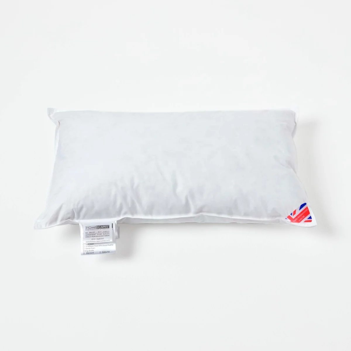 Duck Feather Cushion Pad Insert - White / 60cm – image 21