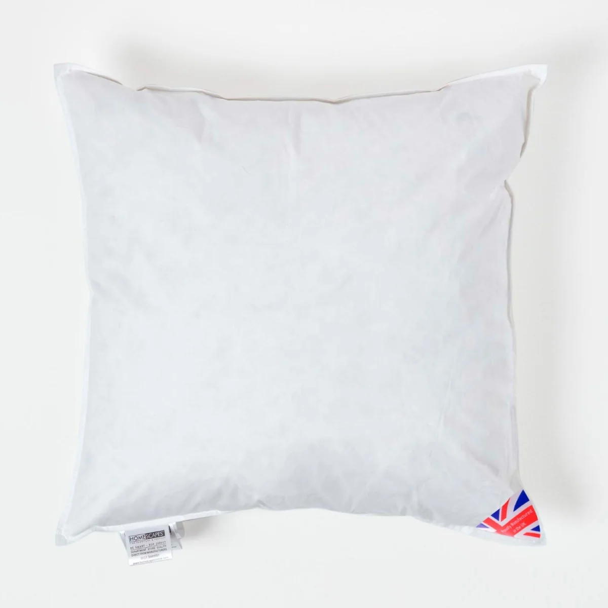 Duck Feather Cushion Pad Insert - White / 60cm – image 6