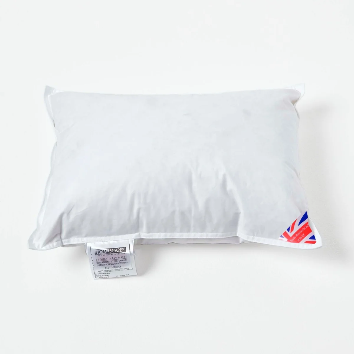 Duck Feather Cushion Pad Insert - White / 60cm – image 7