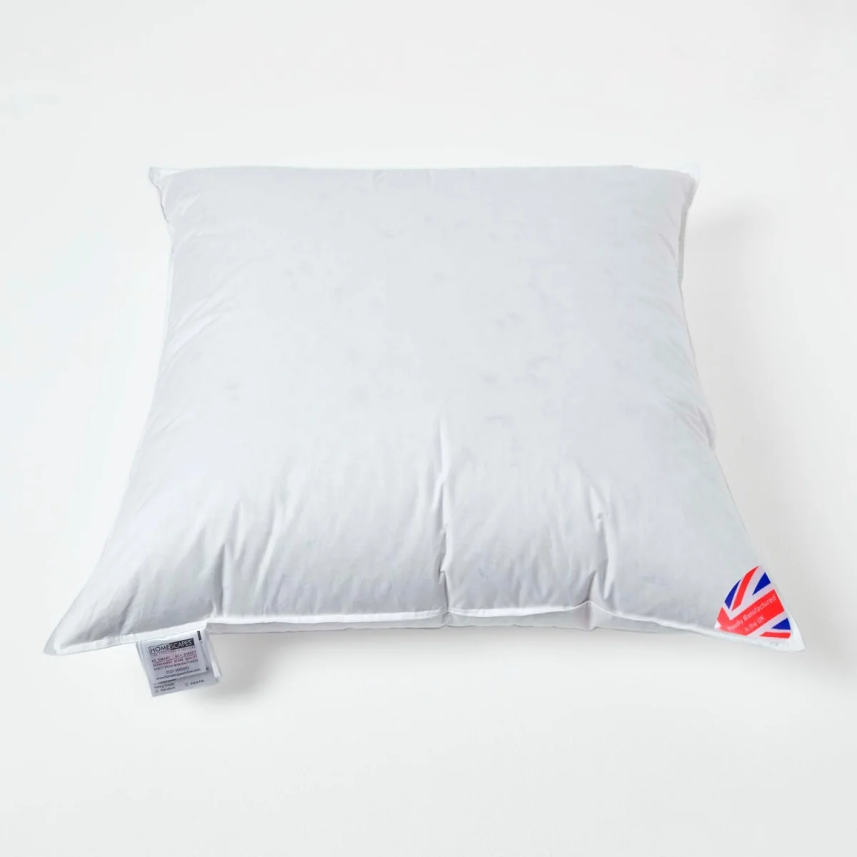 Duck Feather Cushion Pad Insert - White / 60cm – image 8