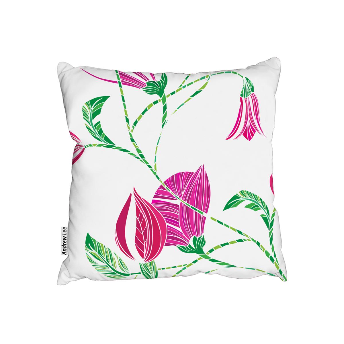 Tulips Outdoor Cushion - Pink / 45cm – image 2