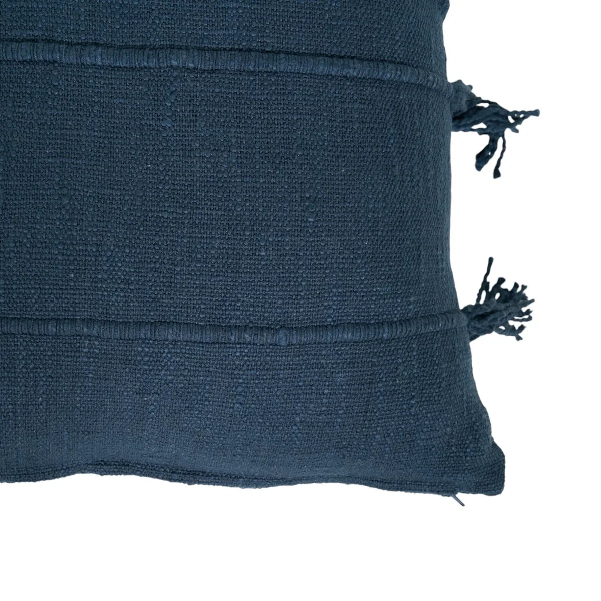 Eboni Tassel Cushion - Navy – image 2
