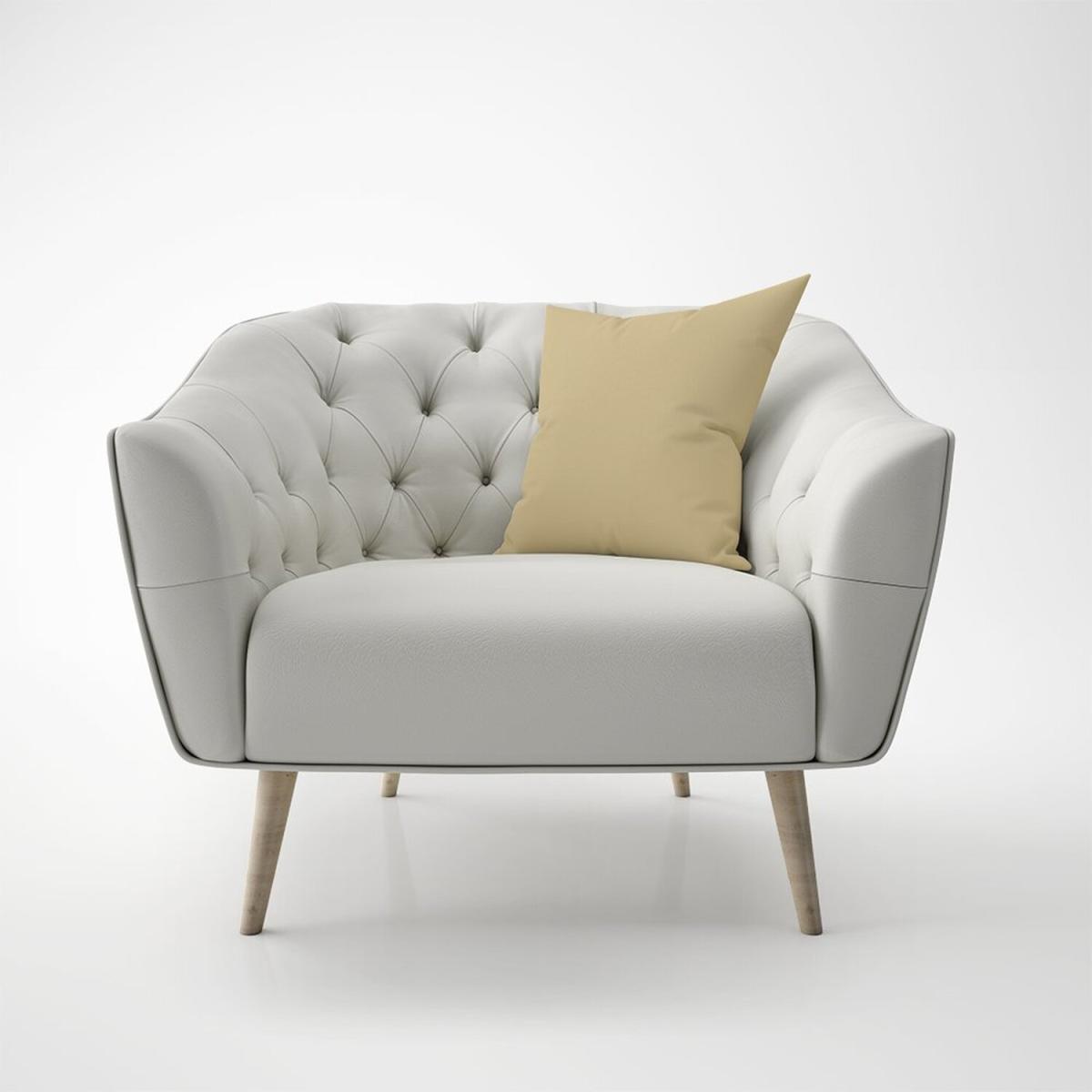 Biscuit Brown Cushion - Brown / 60cm