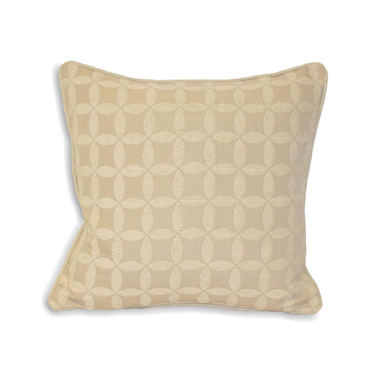 Palma Jacquard Cushion - Natural / 0.55kg