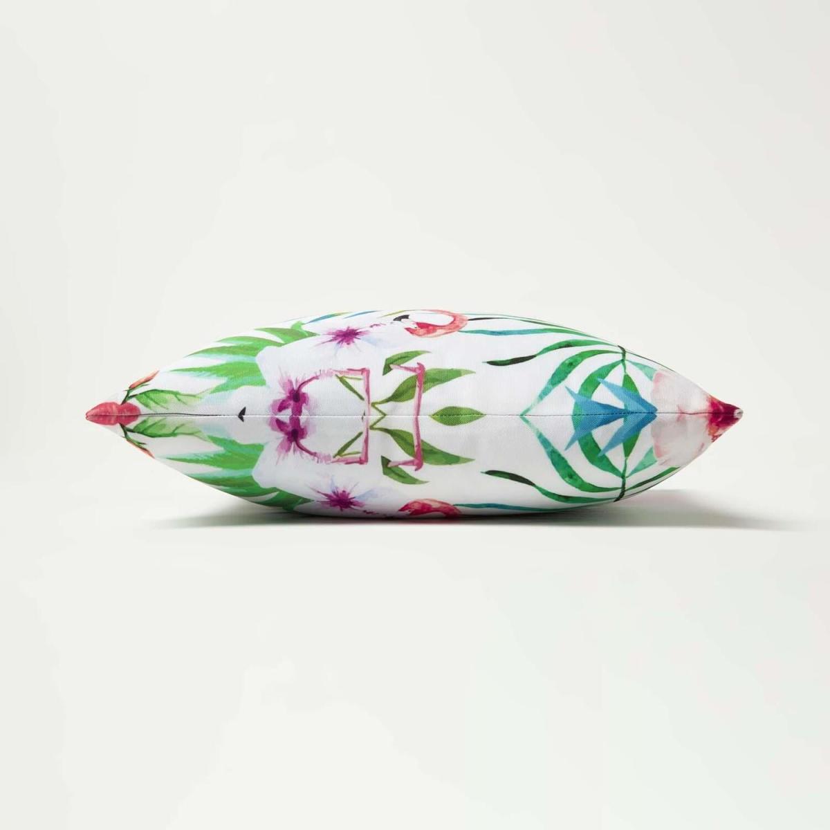 Pink Flamingo Outdoor Cushion - Green – image 3
