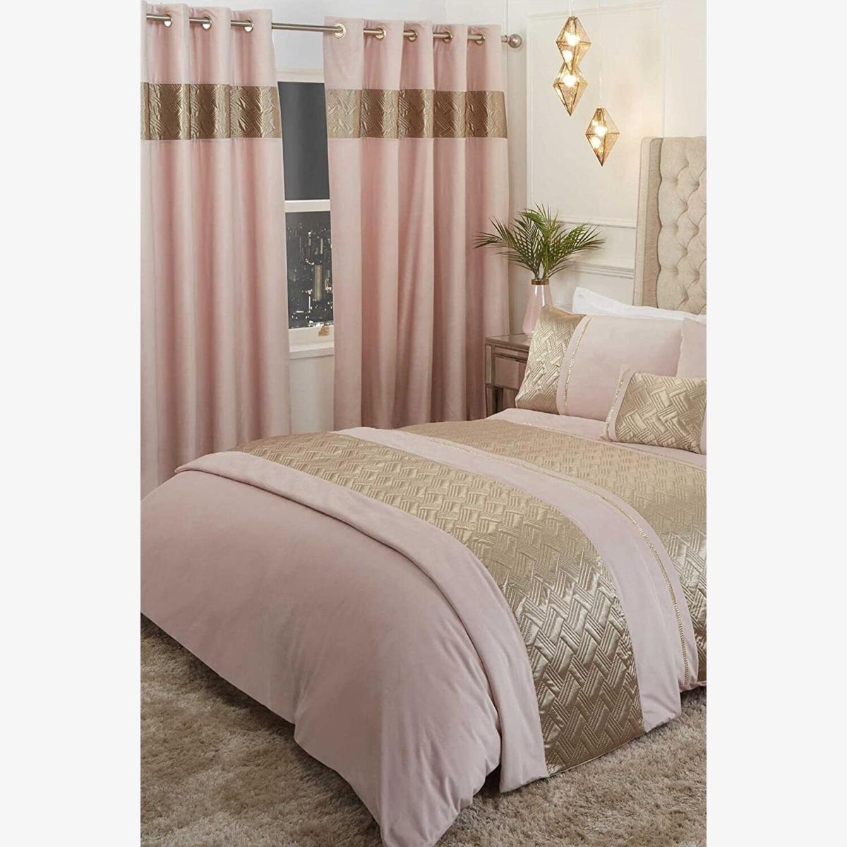 Capri Filled Cushion - Light Pink