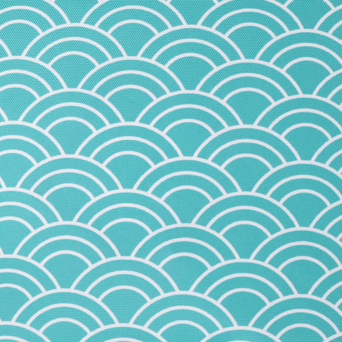 Veeva Deck Stripe Outdoor Cushion - Reversible Print - Peppermint – image 5