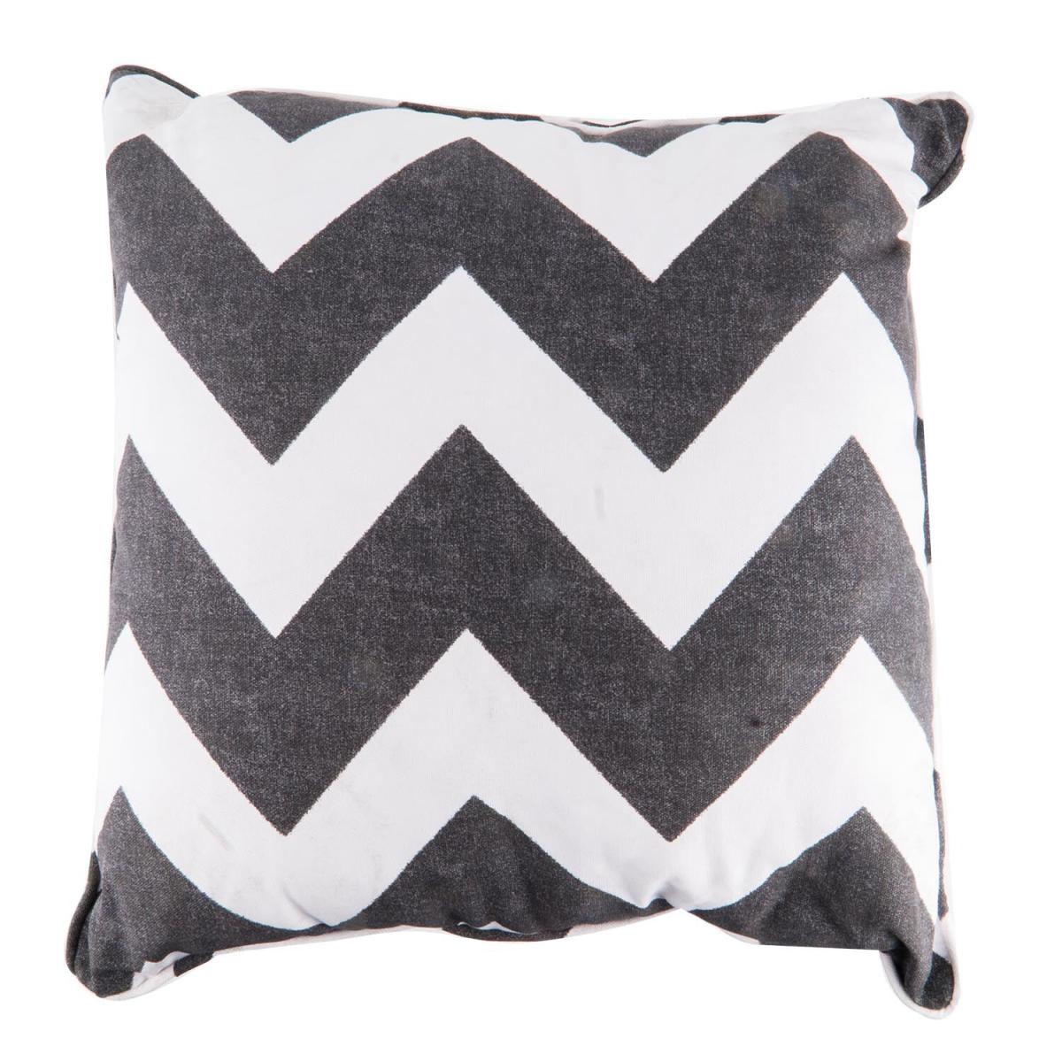 Chevron Printed Filled Cushion – image 2