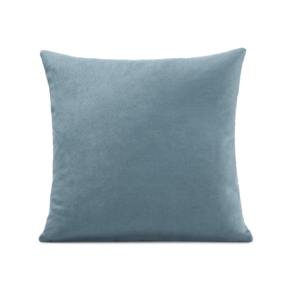 Plain Velvet Chenille Cushion - Teal