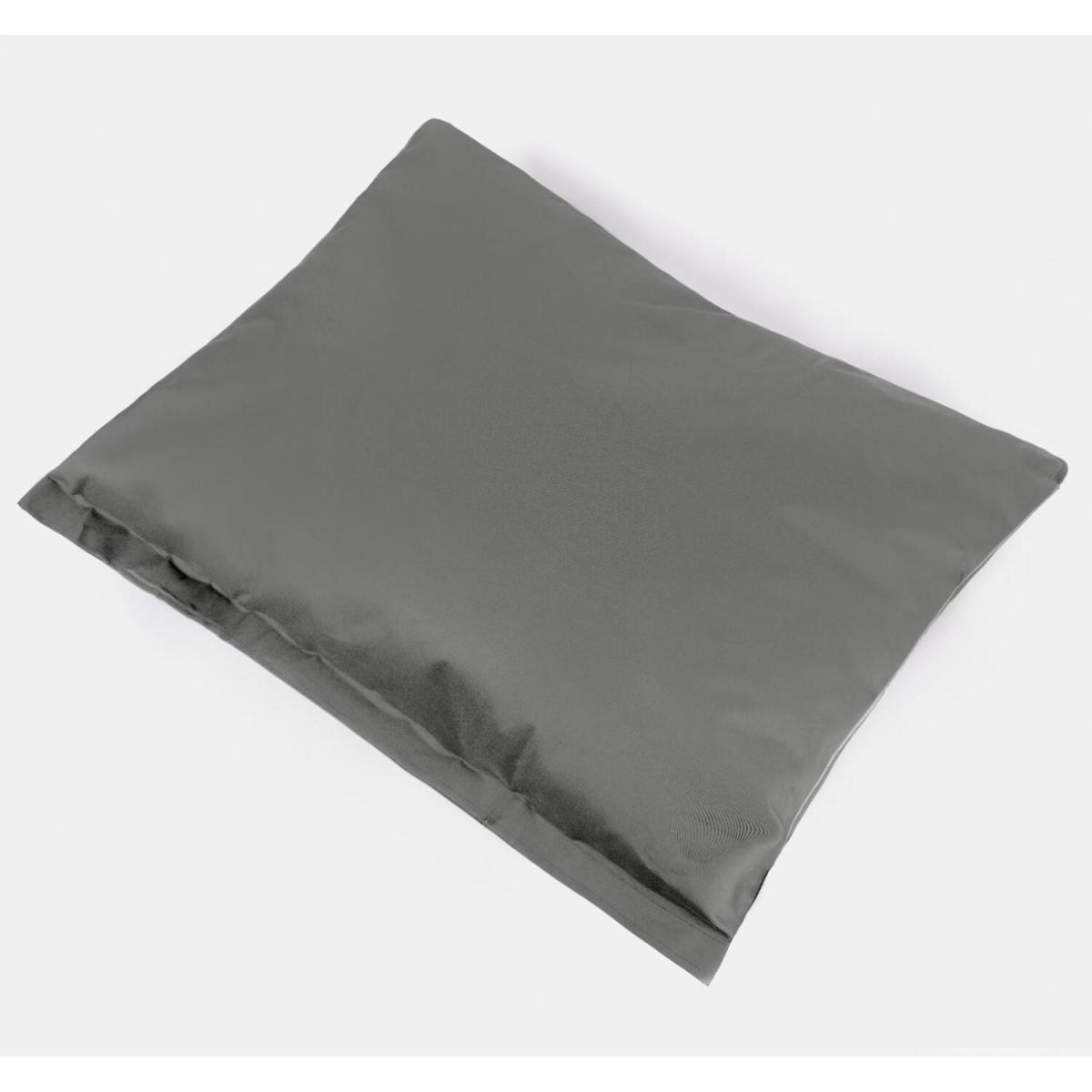 Seat Cushion Large Pad Waterproof Outdoor Pet Removable Cover Non-Slip Back - Grey – image 3