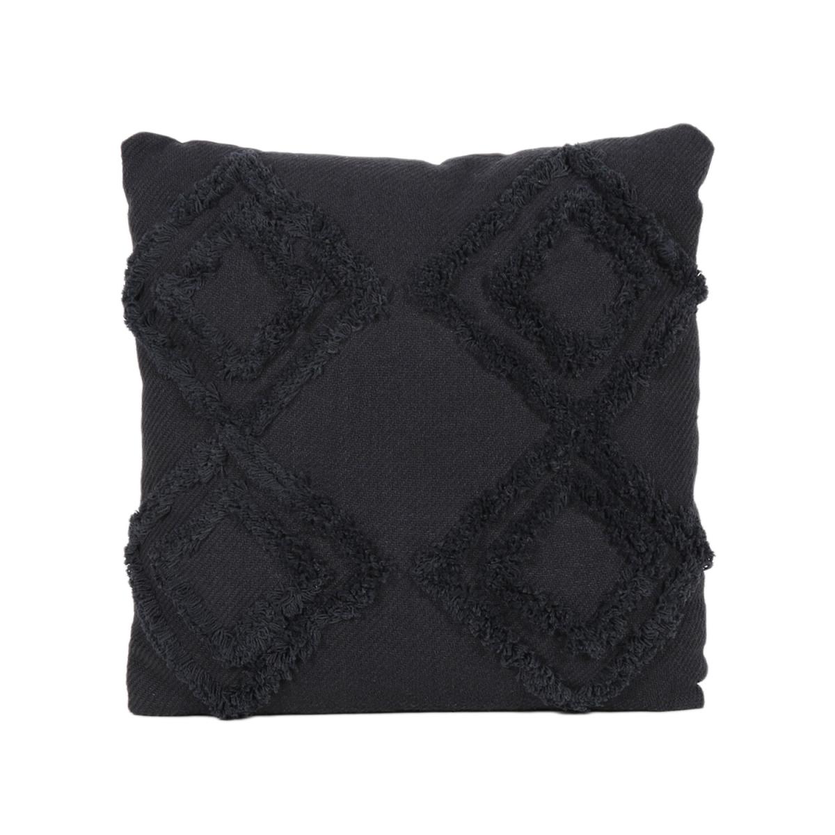 Kaia Tufted Geo Cushion - Grey – image 2