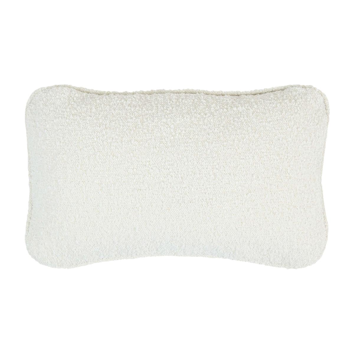 Soft Textured Lumar Cushion - White – image 1