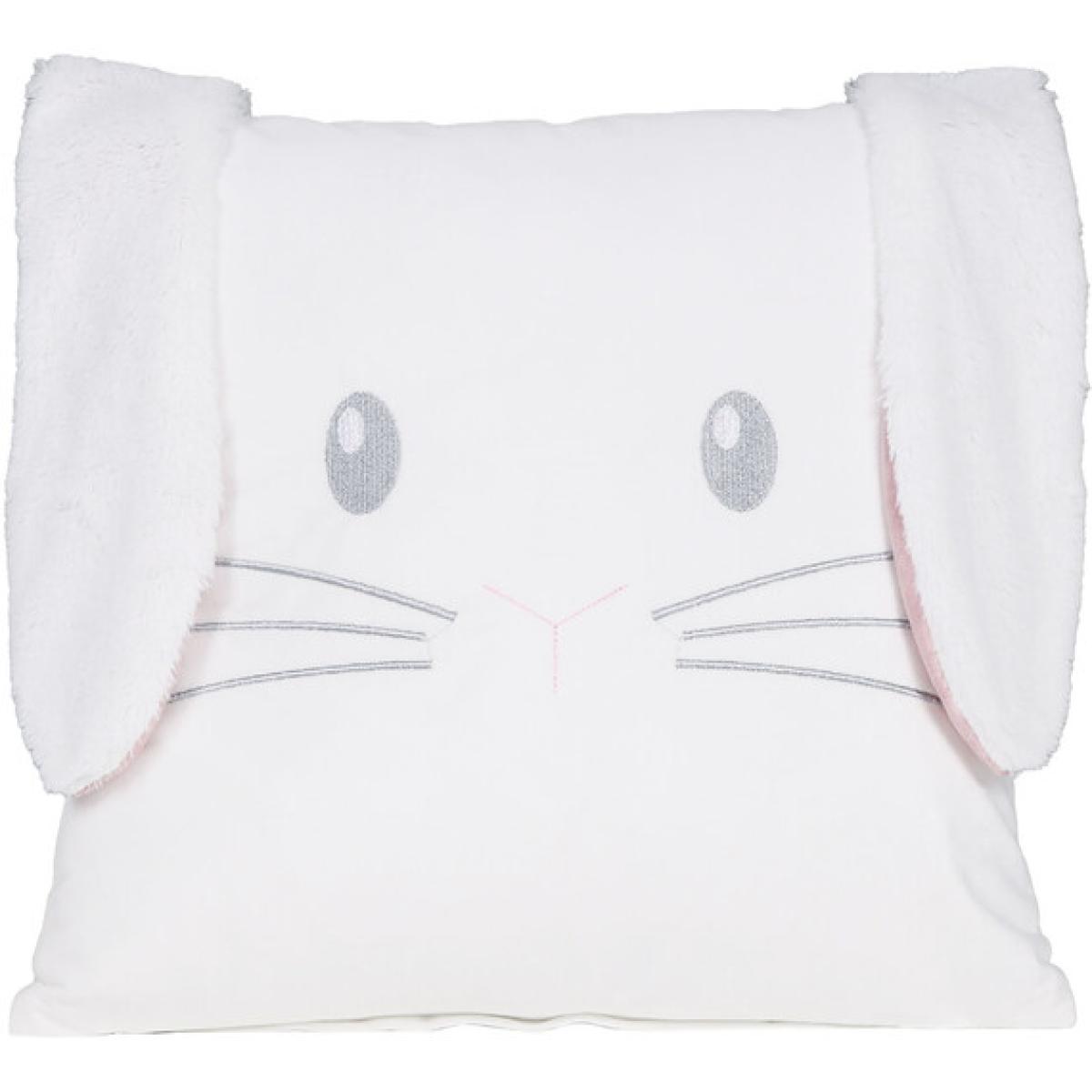 Rosie the Rabbit Cushion with Ears White – image 1