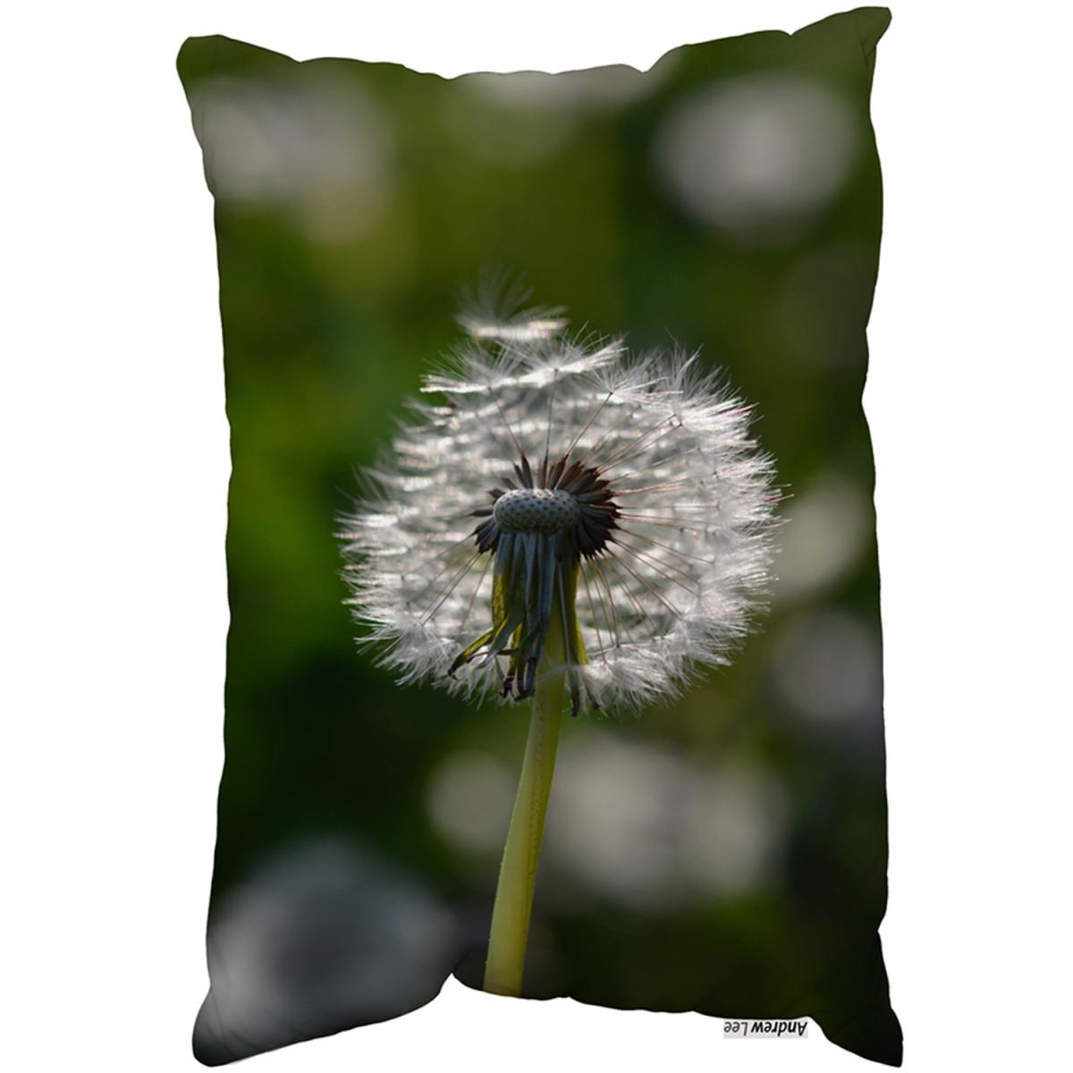 Fluffy Flower Cushion - Green – image 2