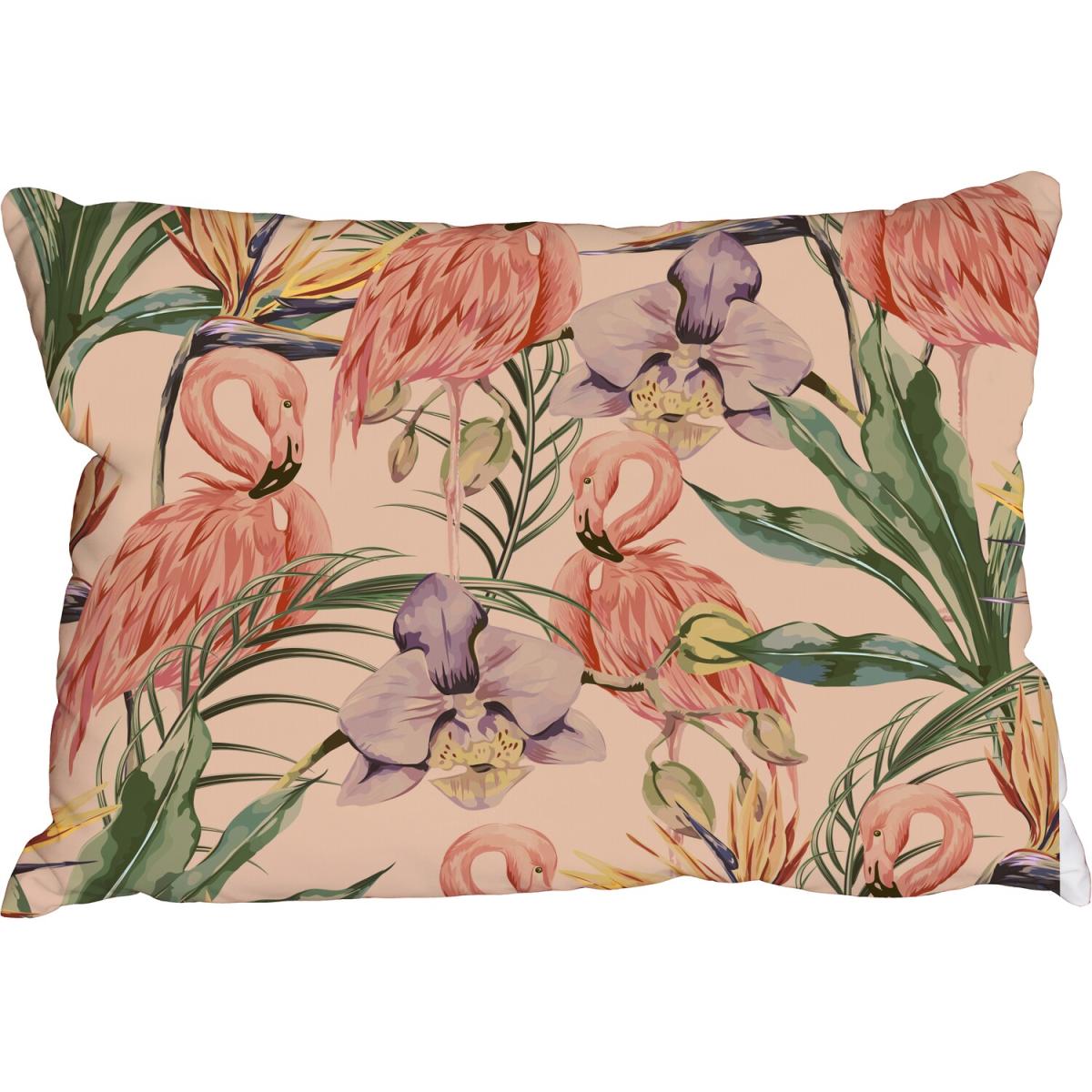 Paradise pink flamingos Outdoor Cushion - Pink – image 2