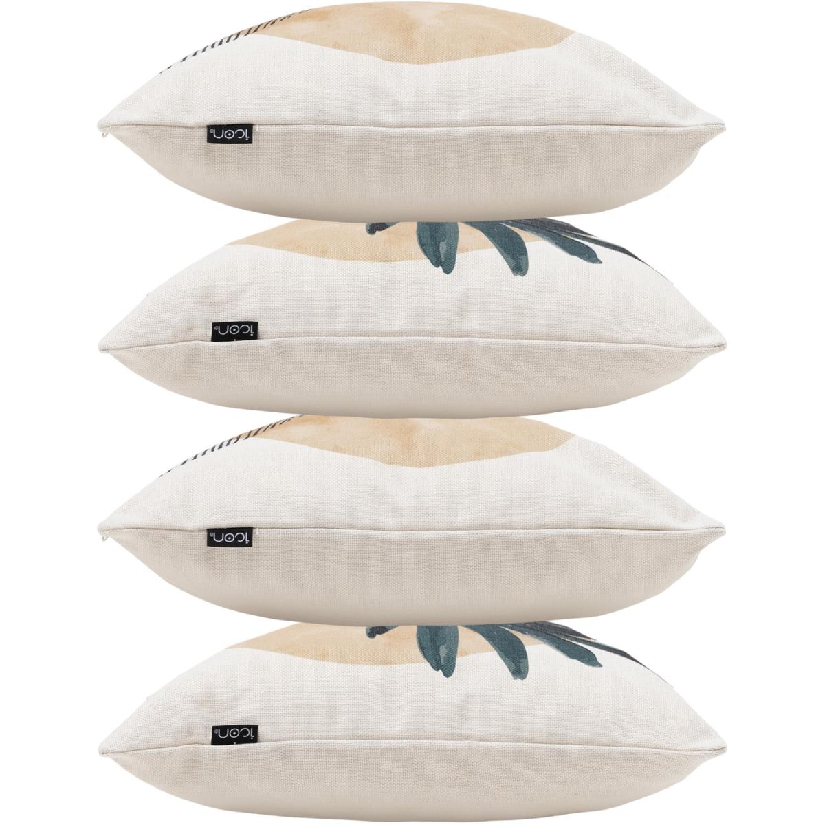 Icon Boho Down to Earth Print Outdoor Cushion - Fifth Collection (Set of 4) - Neutral – image 3