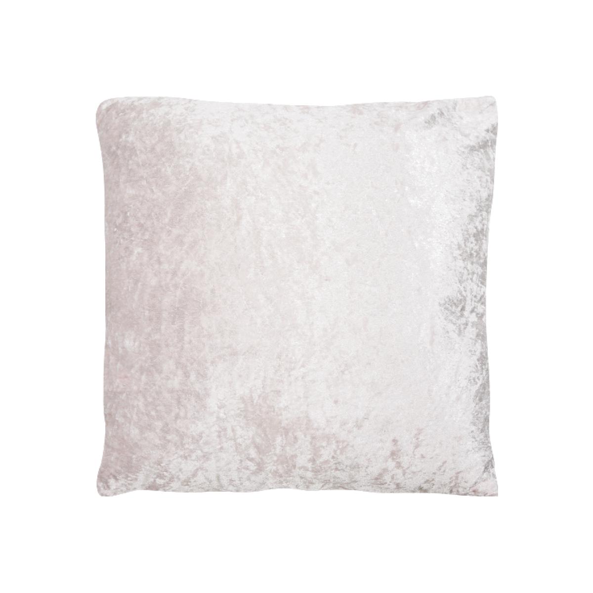 Velvet Stripe Filled Cushion - Blush
