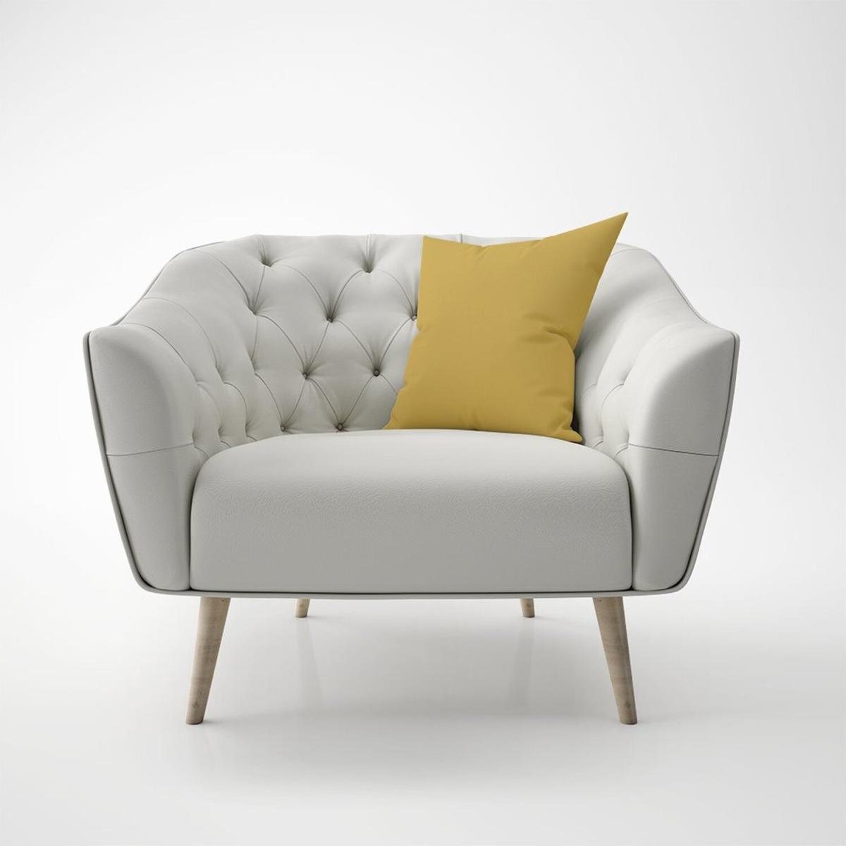 Desert Yellow Cushion - Yellow / 60cm