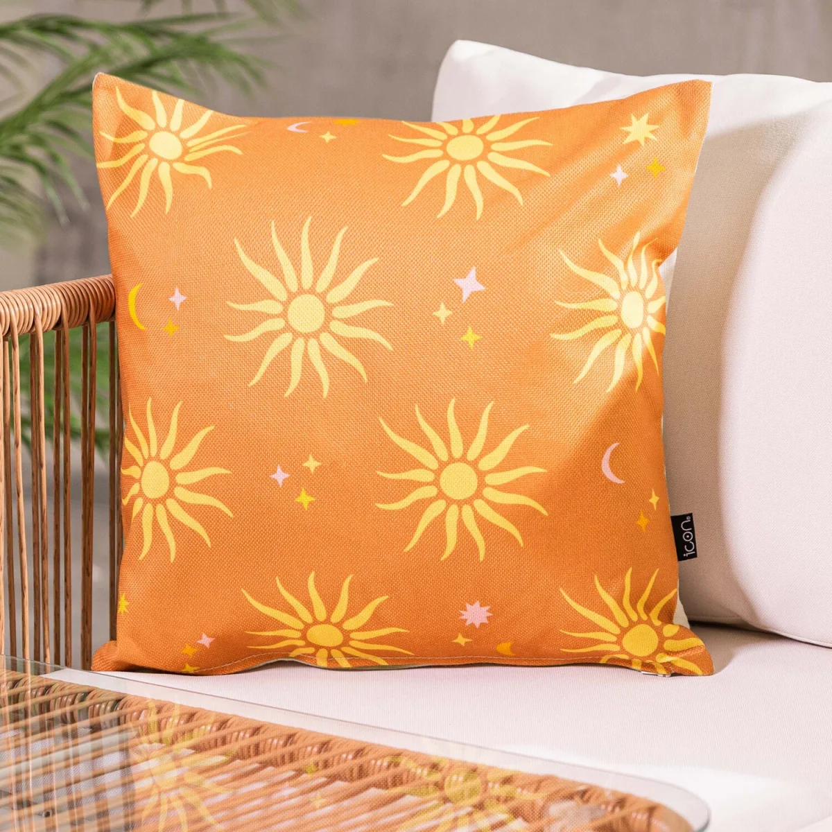 4 Pack Cushion 43x43 Kyoto Fabric, Summer Sun – image 2