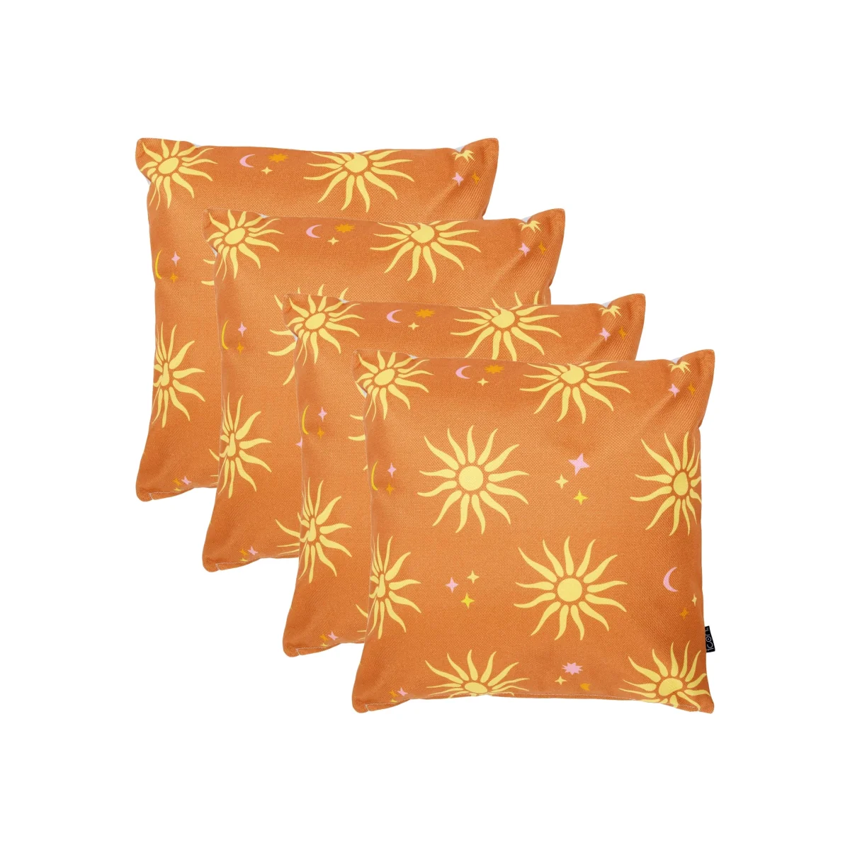 4 Pack Cushion 43x43 Kyoto Fabric, Summer Sun – image 1