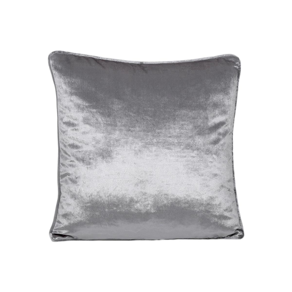 Belvedere Velvet Piped Cushion - Pearl – image 5