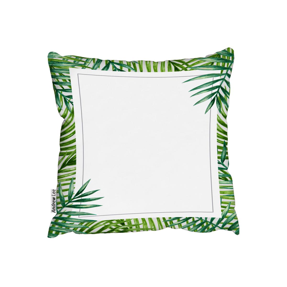 Botanical Border Outdoor Cushion - Green / 60cm – image 2