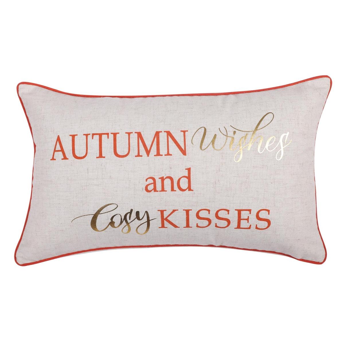 Autumn Wishes Linen Cushion – image 2
