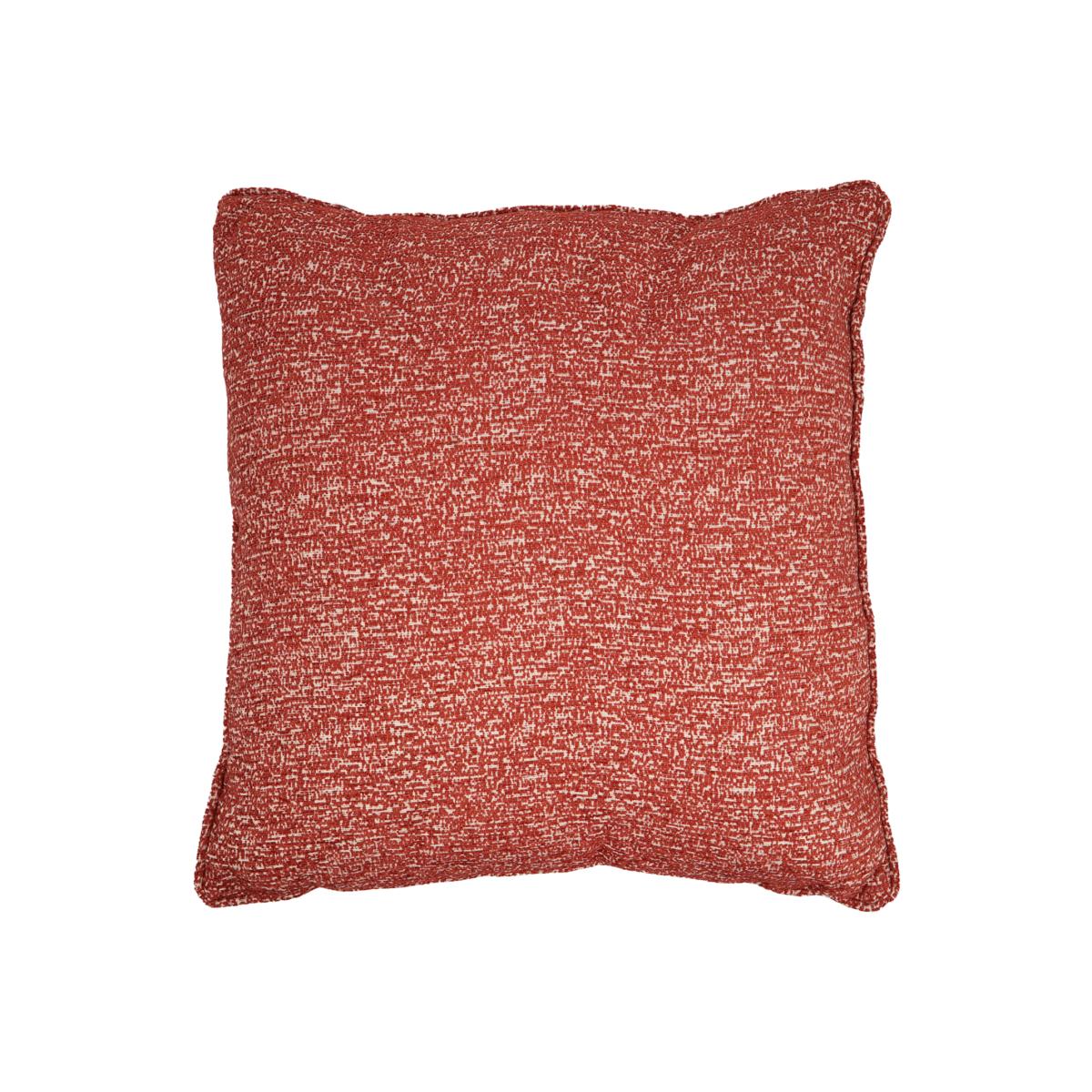 Montreal Chenille Cushion - Rust – image 1