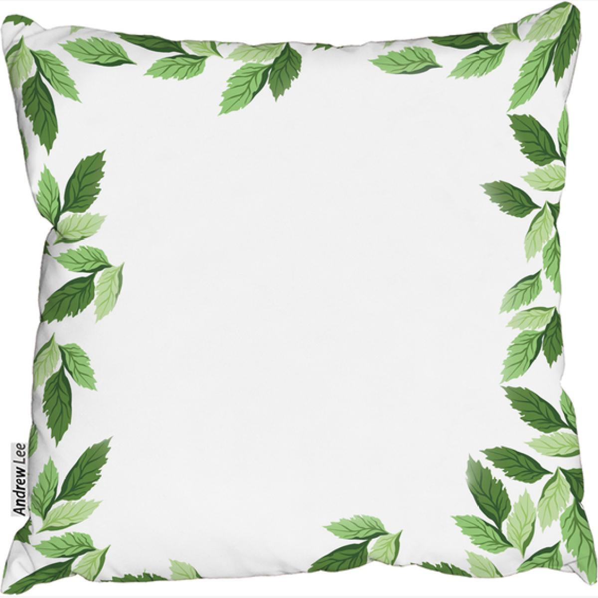 Green Border Cushion - Green / 60cm – image 1