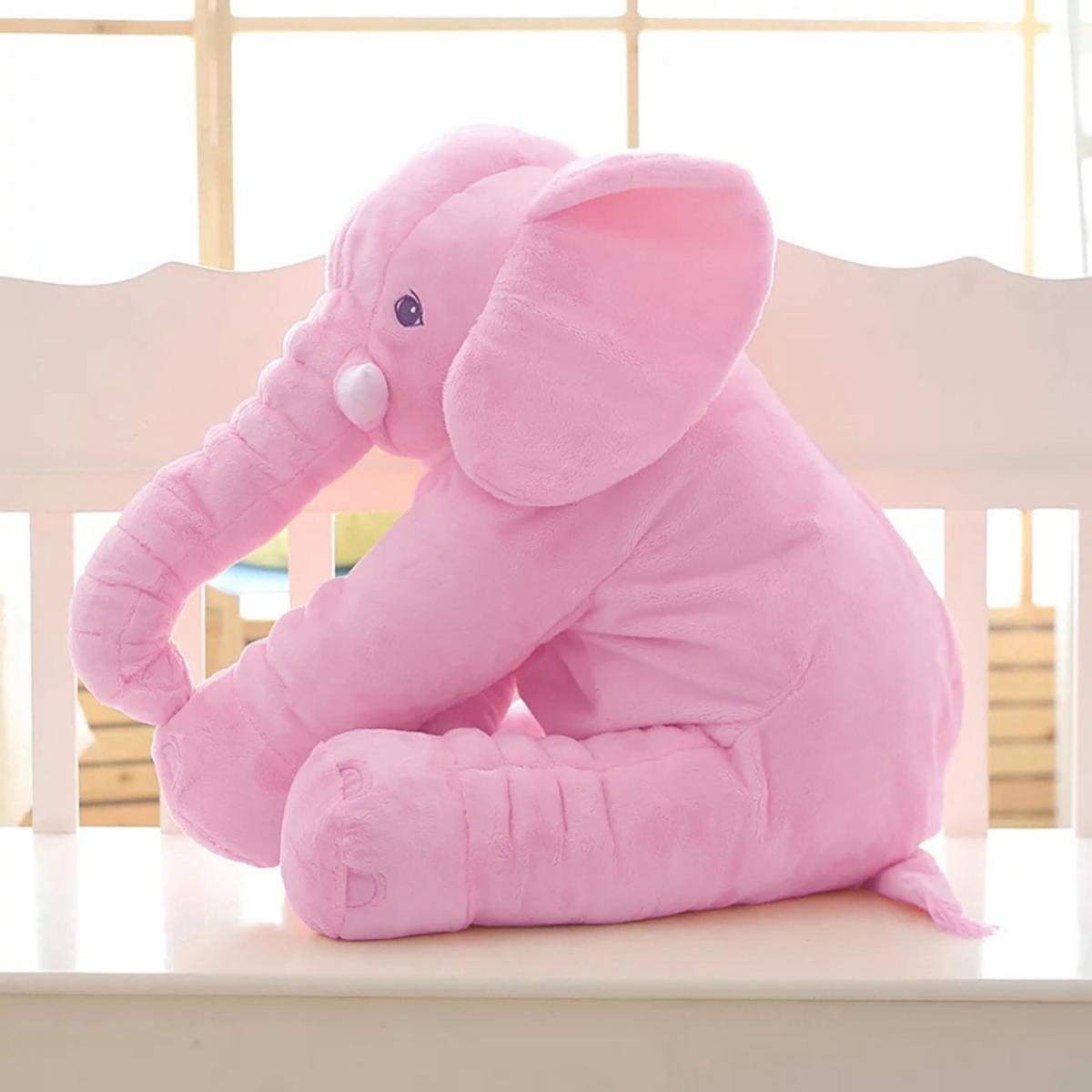 Elephant Doll Baby Pillow Cushion - Pink – image 2
